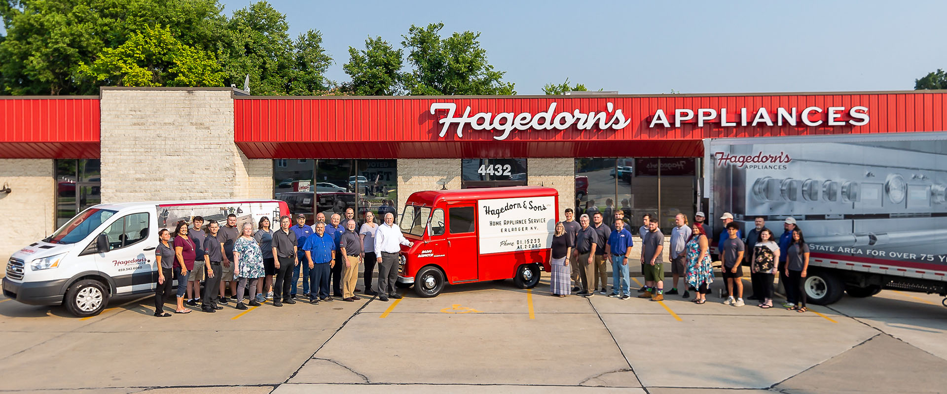 Hagedorn's Appliance Team Photo