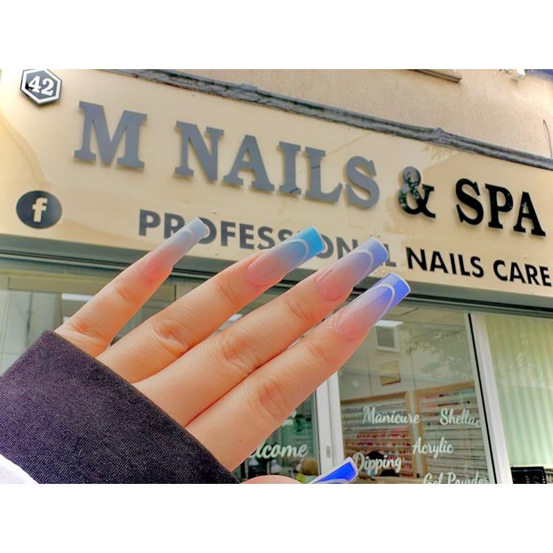 M Nails & Spa Logo