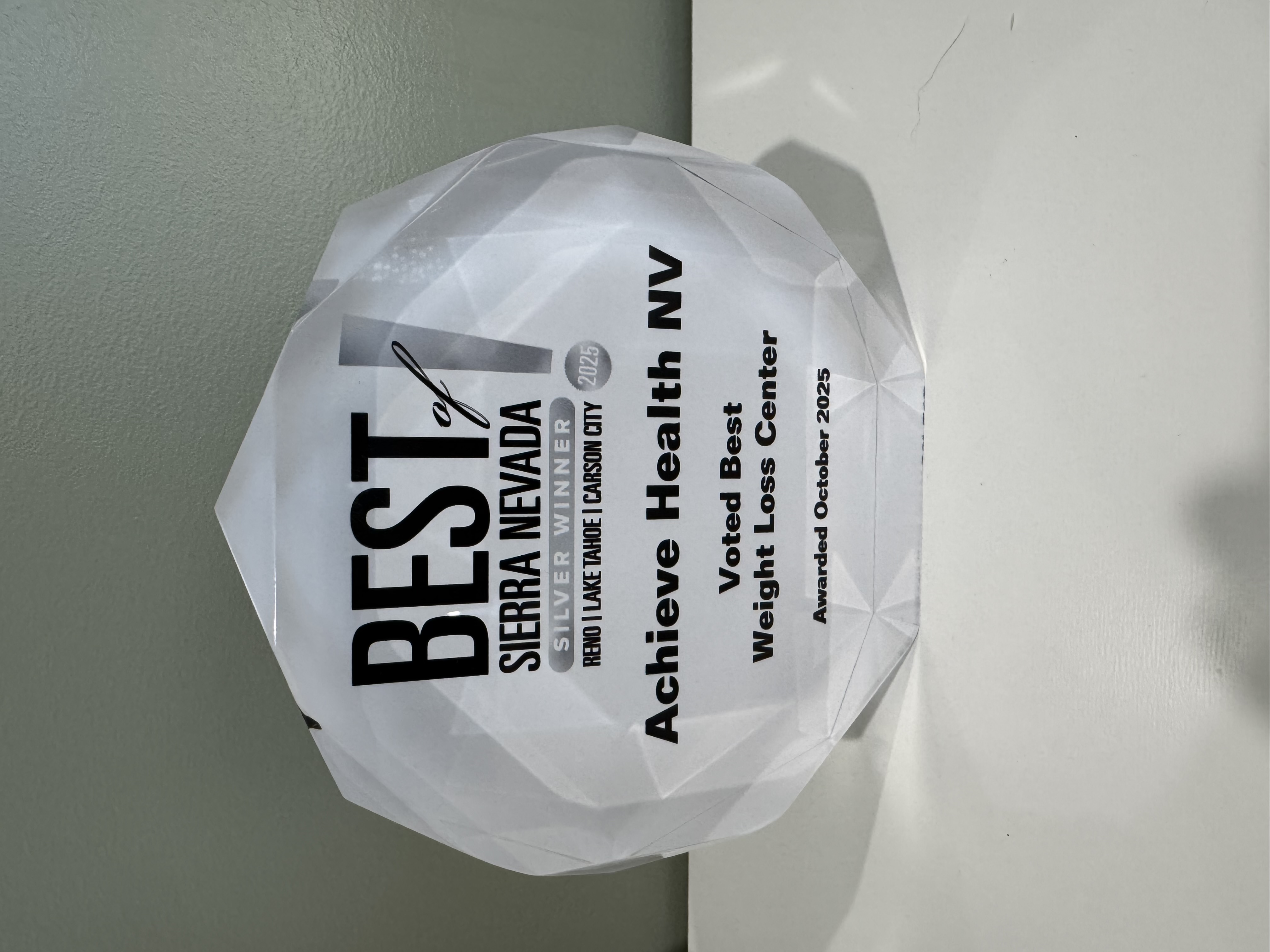 Best of Sierra Nevada Award 2025