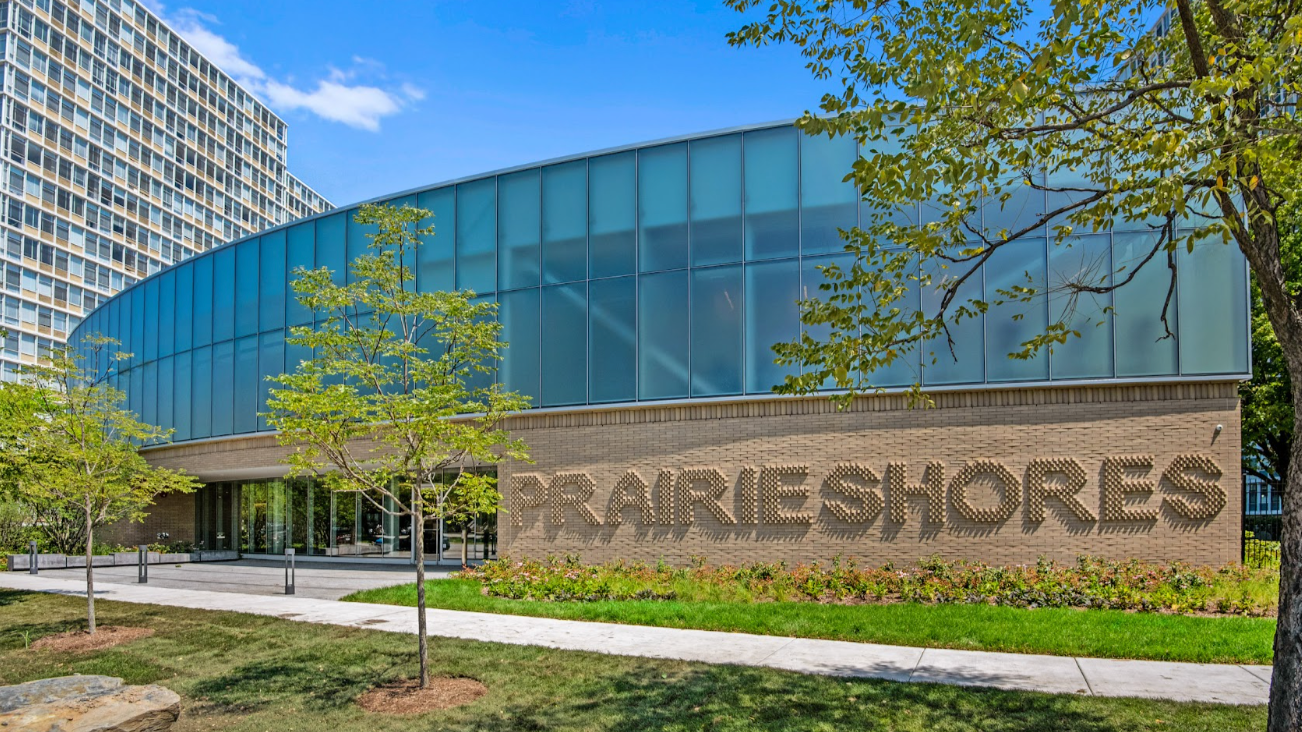 Prairie Shores main entrance