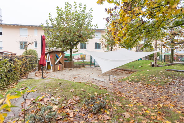 Fröbel-Kinderkrippe Klarastraße in Freiburg, © Foto: Silvia Wolf für Fröbel. Alle Rechte vorbehalten.