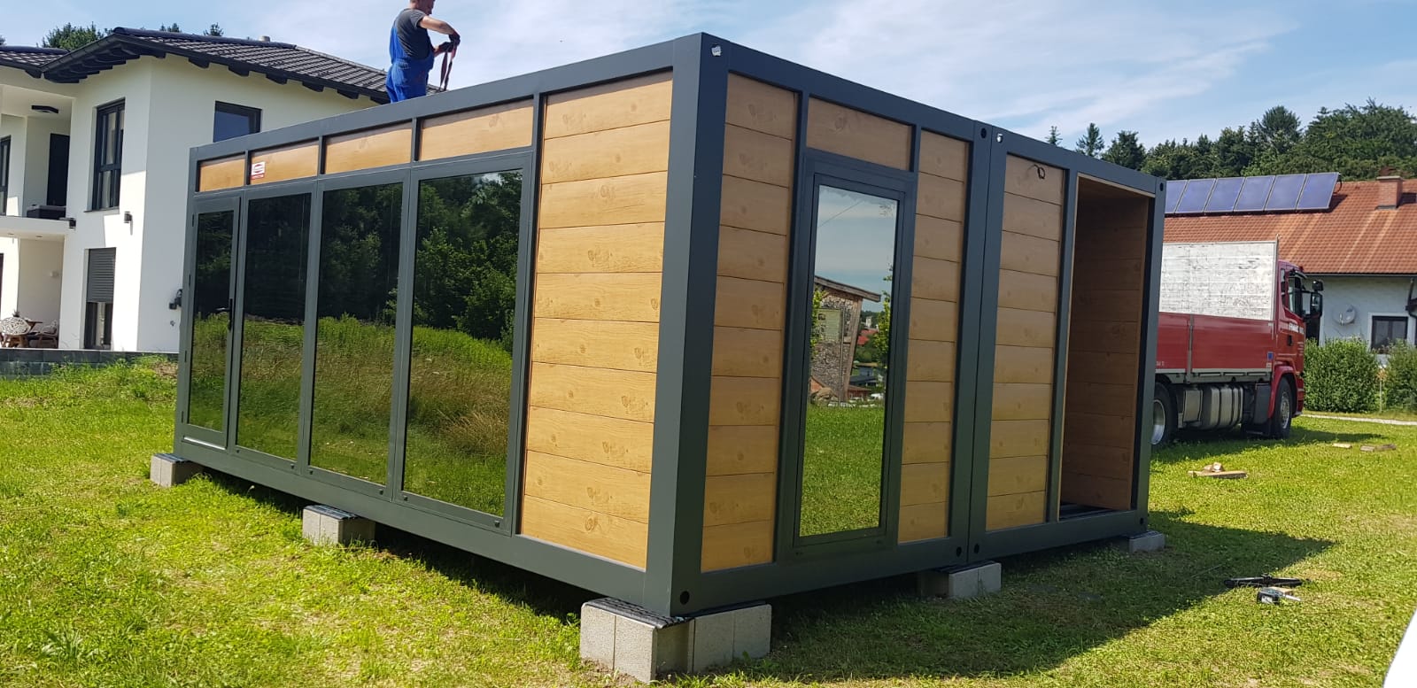 TOP Baucont GmbH Container und Modulbau, Gewerbepark Süd 2 in Moosdorf