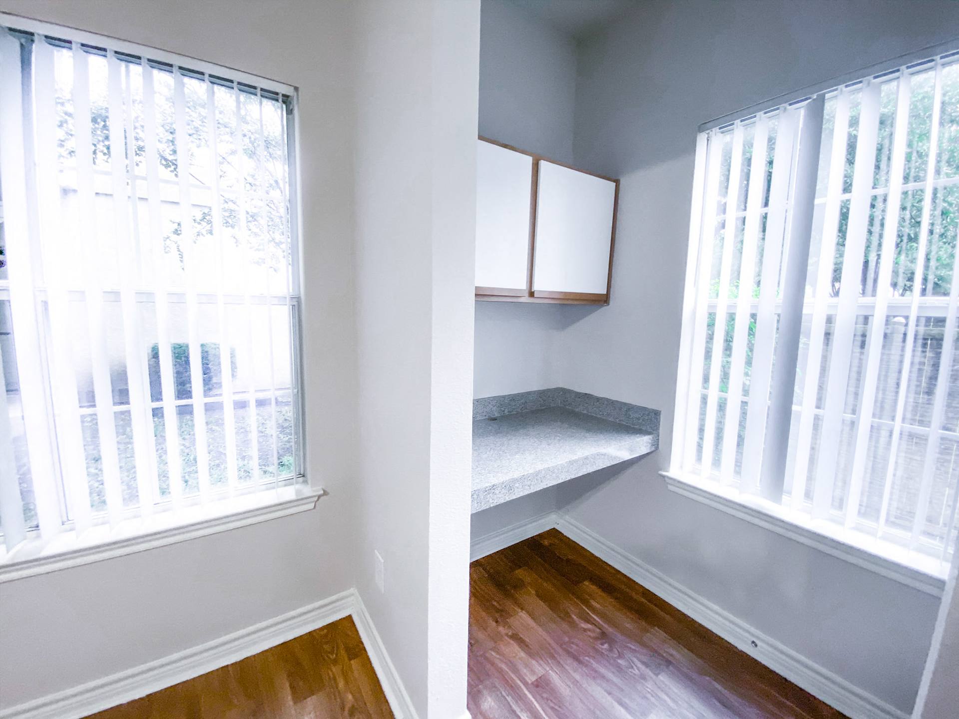 Built in office space