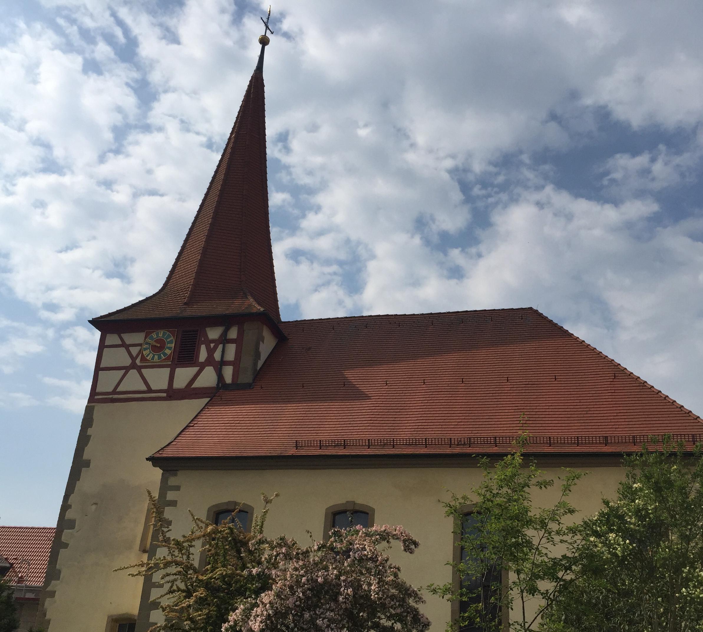 Oswaldkirche - Evangelische Kirchengemeinde Hirschlanden, Heimerdinger Straße 11 in Ditzingen-Hirschlanden