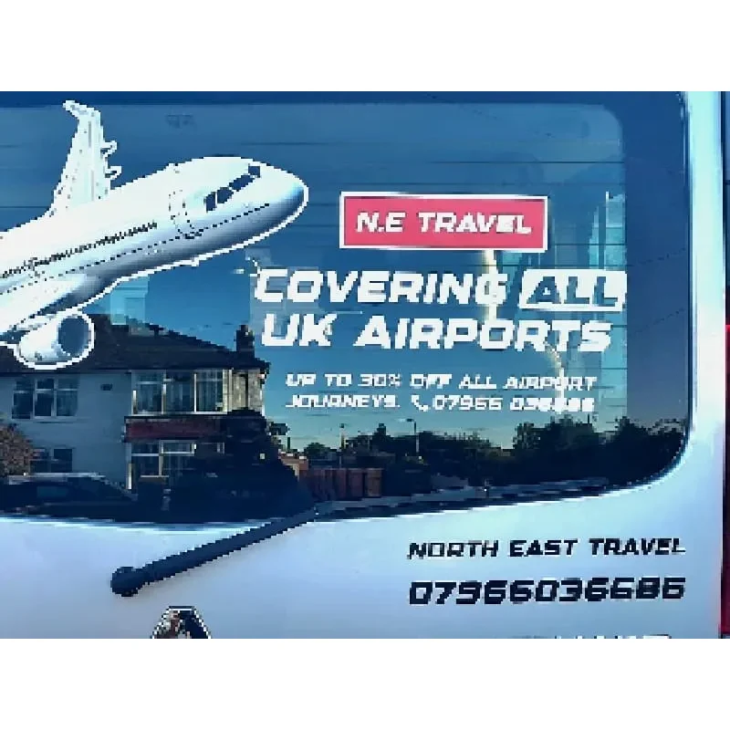 N.E Travel Minibus Taxi Service Logo