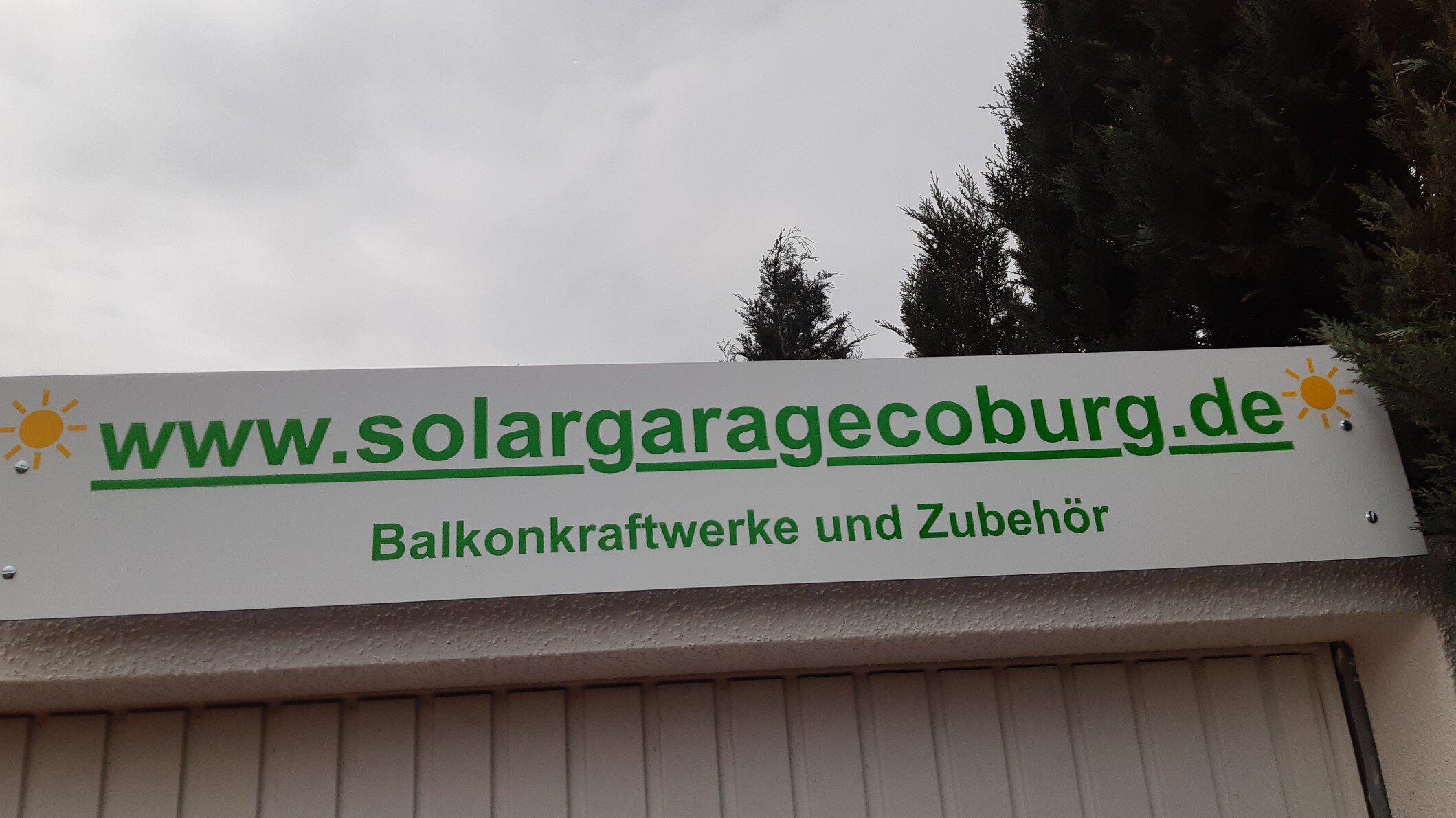 Bilder Solargarage Coburg