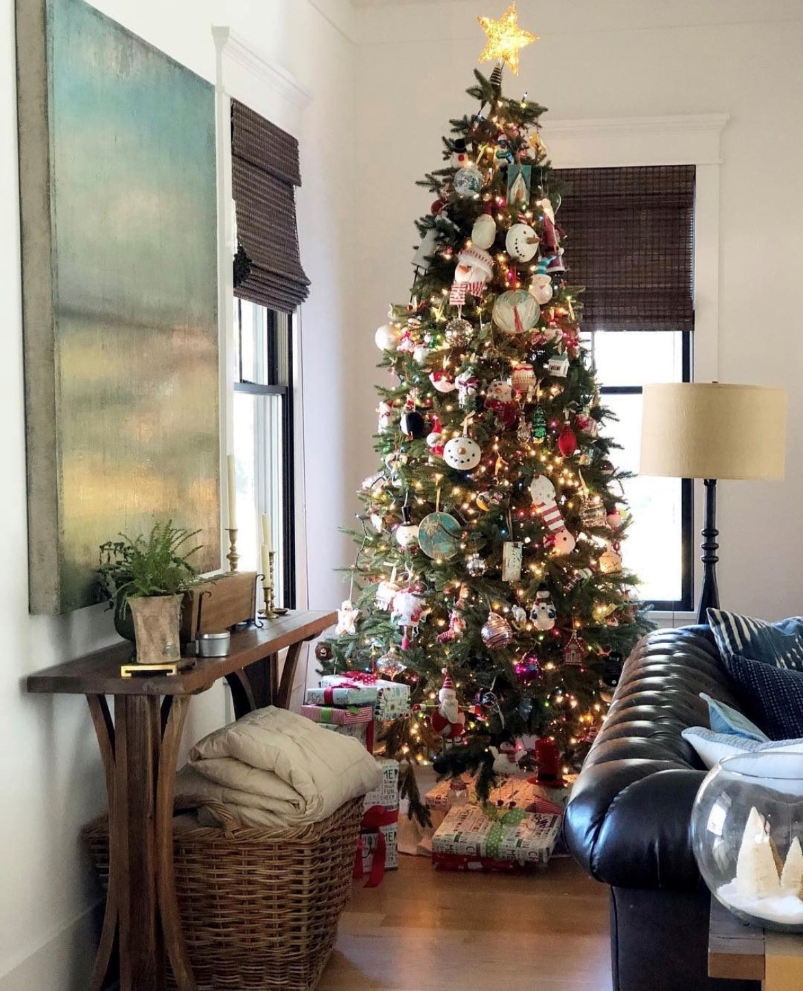 When all she wants for Christmas are Woven Wood Shades, we at Budget Blinds of Rockwall, Forney, Terrell, and Greenville can help make it happen!