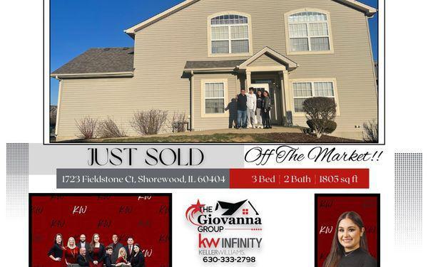 We are a full-service professional real estate group. We Make it Simple Because We Care. The Giovanna Group-Keller Williams Infinity 105 E Spring St, Yorkville, IL, United States, Illinois (630) 333-2798