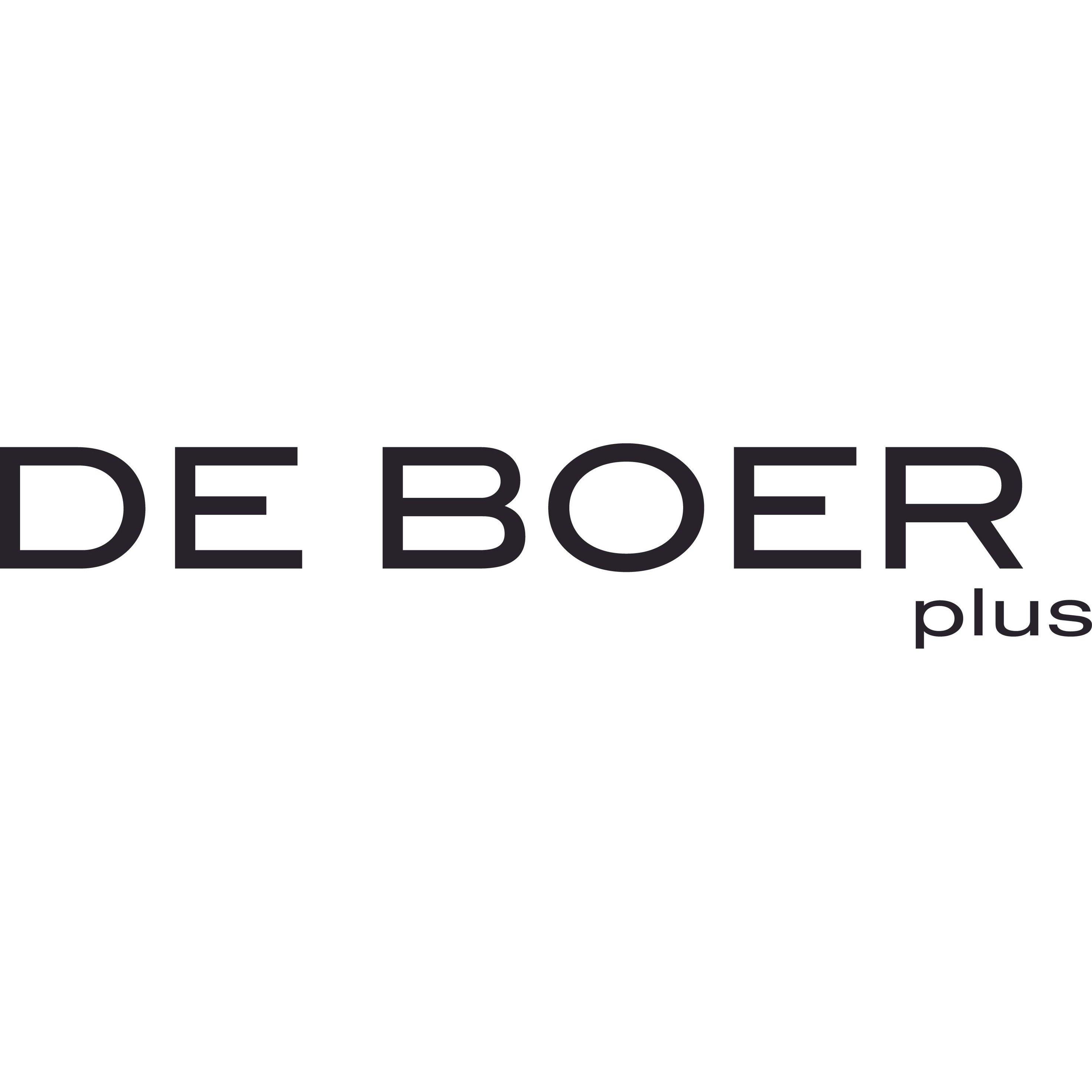 DE BOER plus Logo
