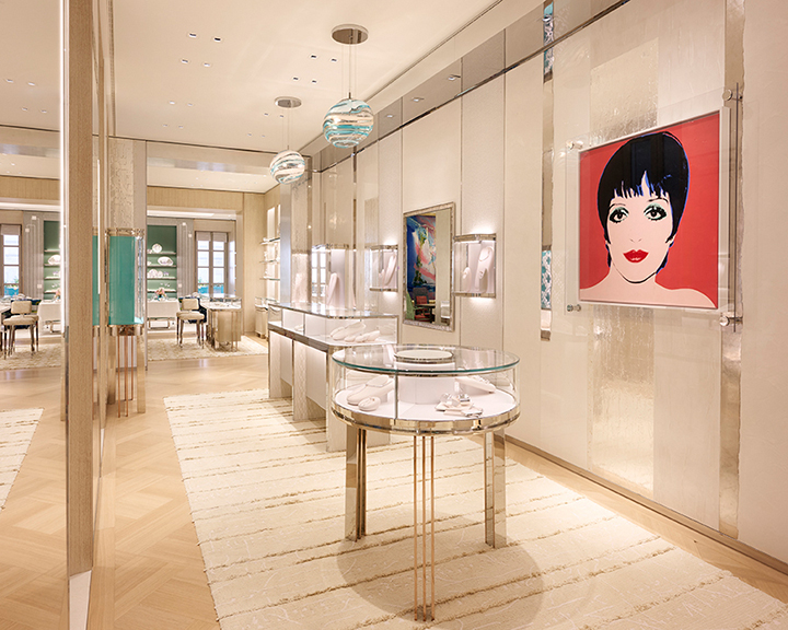 Tiffany store interior