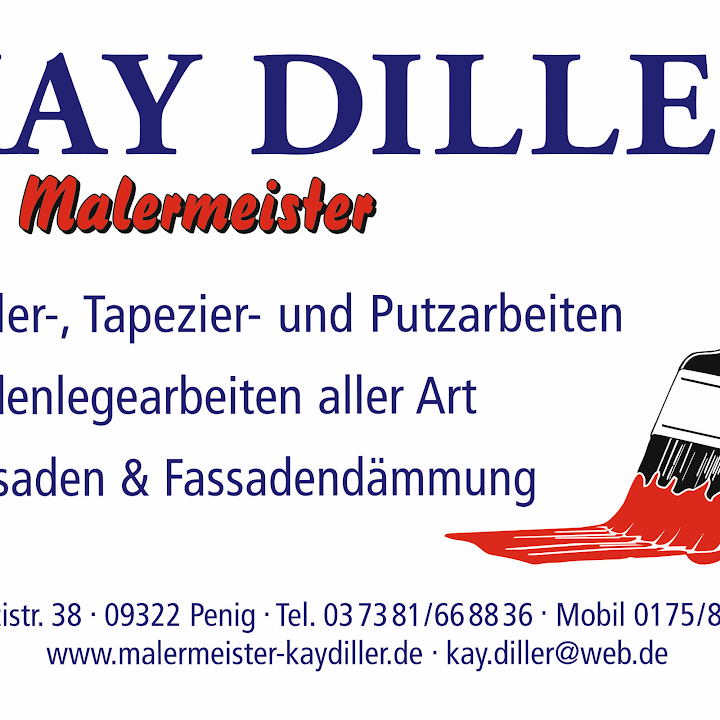 Malermeister Kay Diller in Penig - Logo