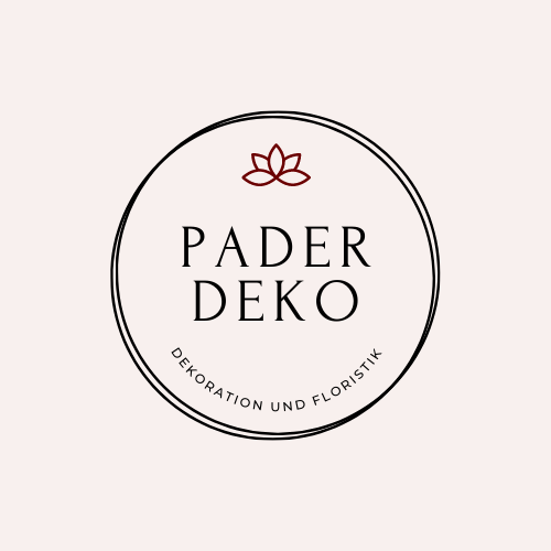 Logo Logo Hochzeitsdekoration Pader-Deko