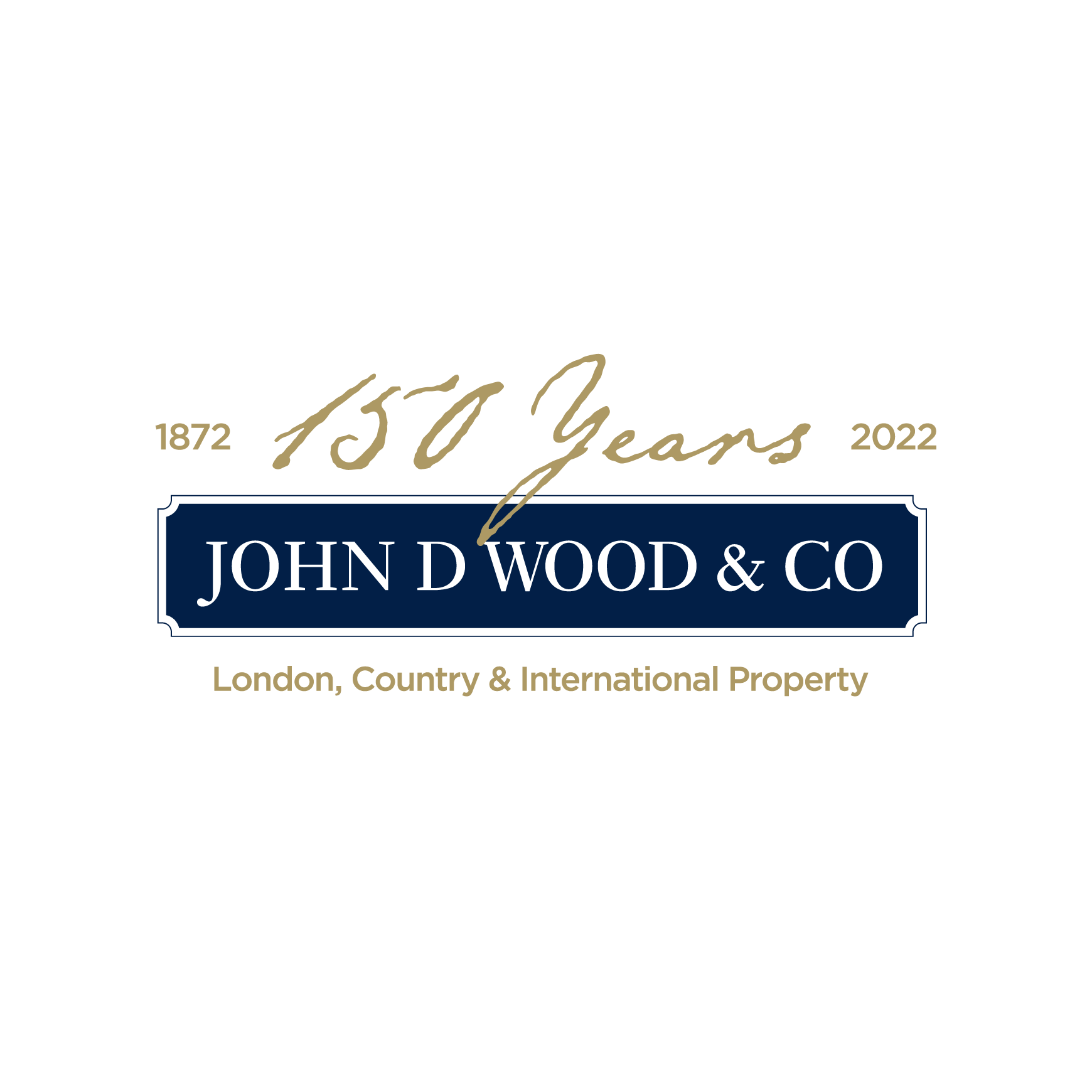 John D Wood & Co. Estate Agents Cadogan Street Logo