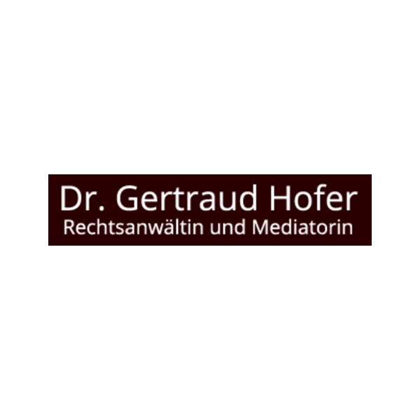 Hofer Gertraud Dr. - Rechtsanwältin,Mediatorin