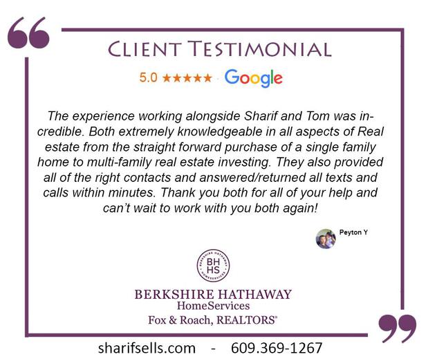 Images BHHS Fox & Roach Licensed Realtor in NJ & PA - Sharif Hatab