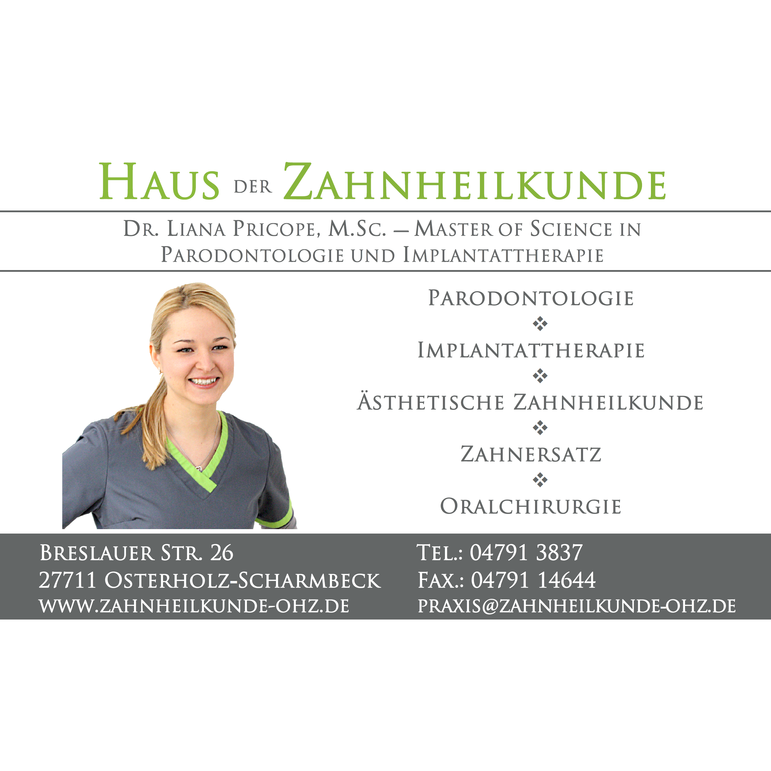 Logo Haus der Zahnheilkunde in Osterholz-Scharmbeck