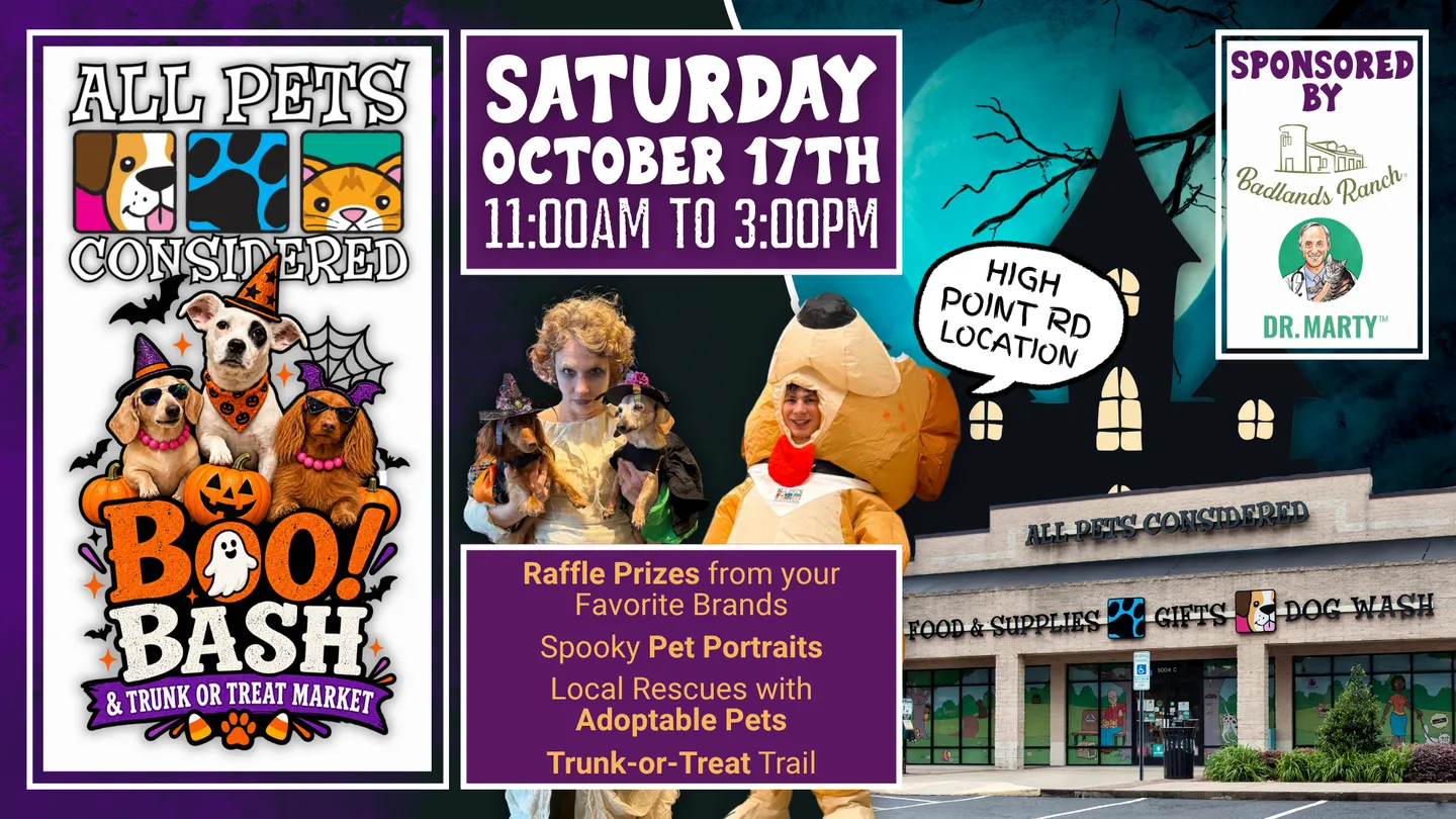 Image of Local Pet Event Annual BOO! Bash & Trunk or Treat Market Nearby