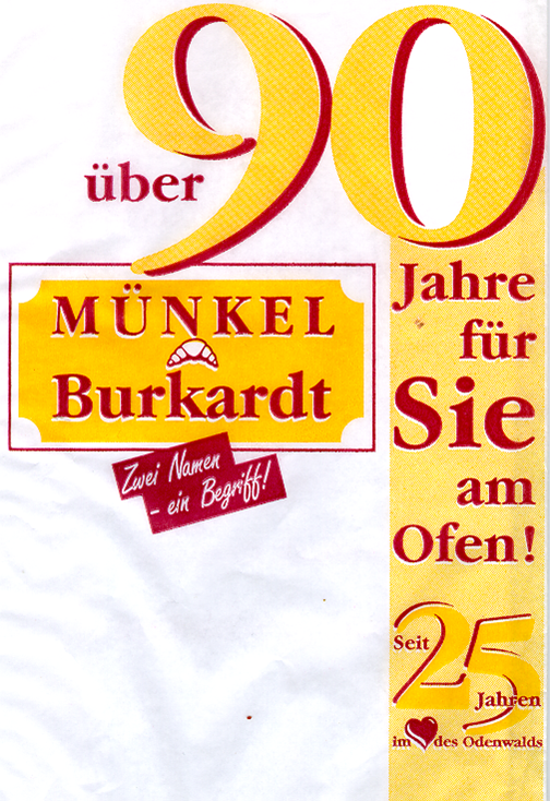 Kundenbild groß 3 Bäckerei Münkel/Burkardt
