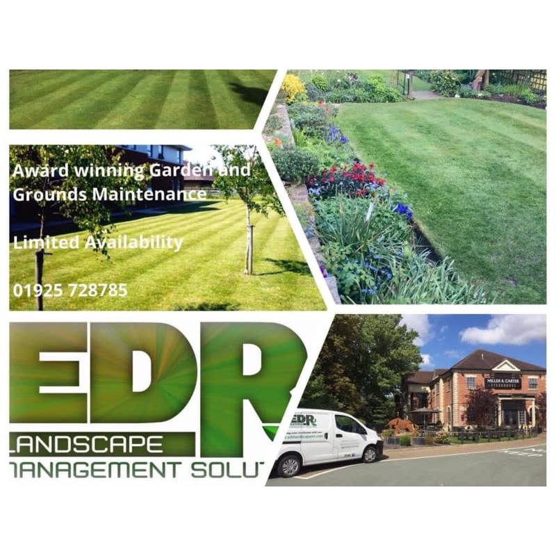 LOGO E D R Landscape Management Solutions Ltd Warrington 01925 728785