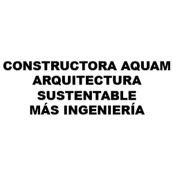 Constructora Aquam Arquitectura Sustentable Más Ingeniería Logo