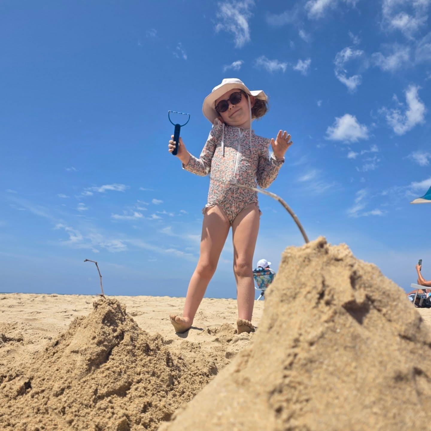 Ted's Terrific Tuesday Tip of the Day: Spend time with granddaughters, build some sand mountains and allow them to make you smile!