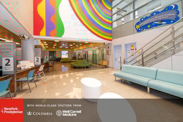 Images NewYork-Presbyterian Morgan Stanley Children's Hospital Emergency Department