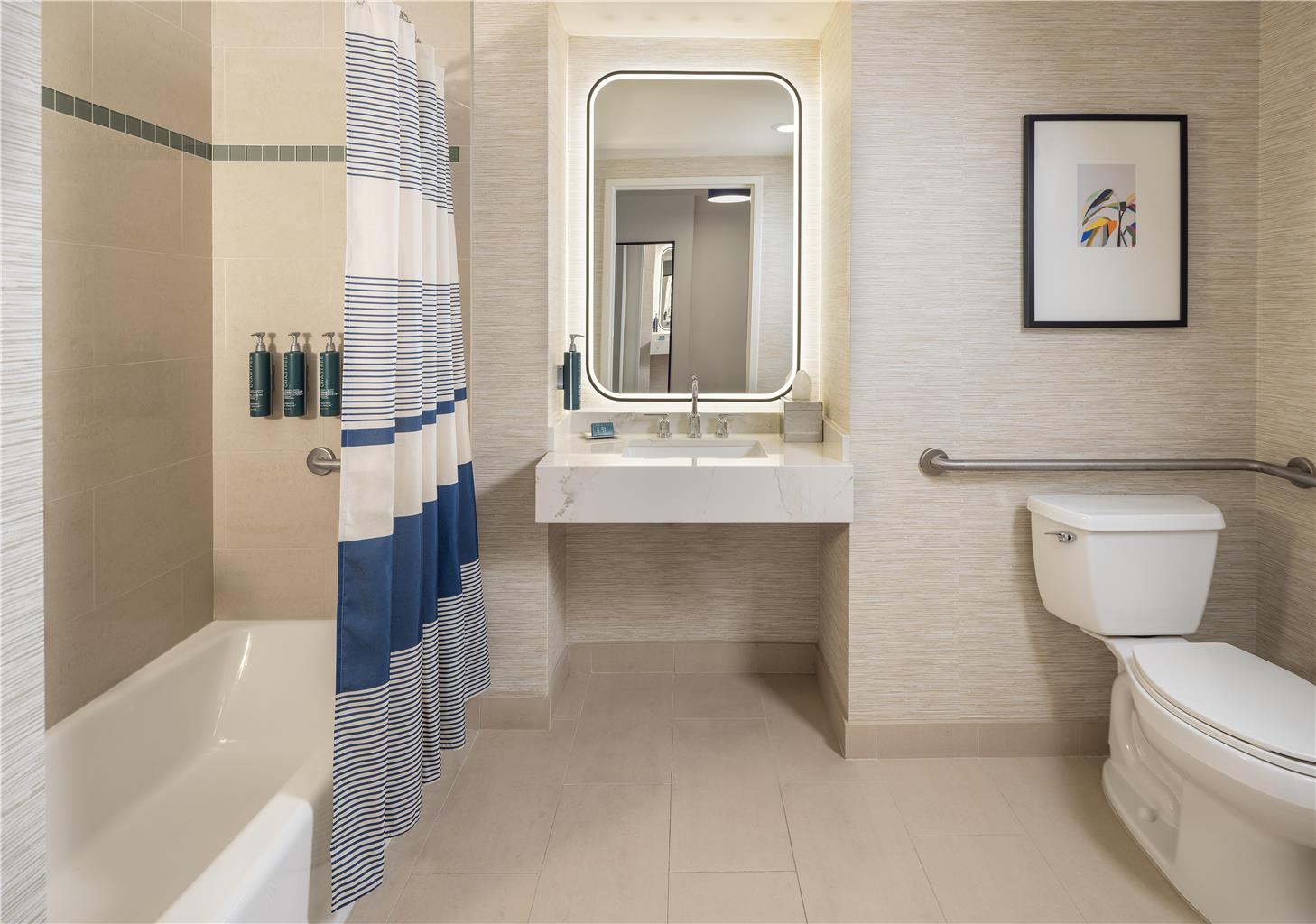 Guest room bath 
