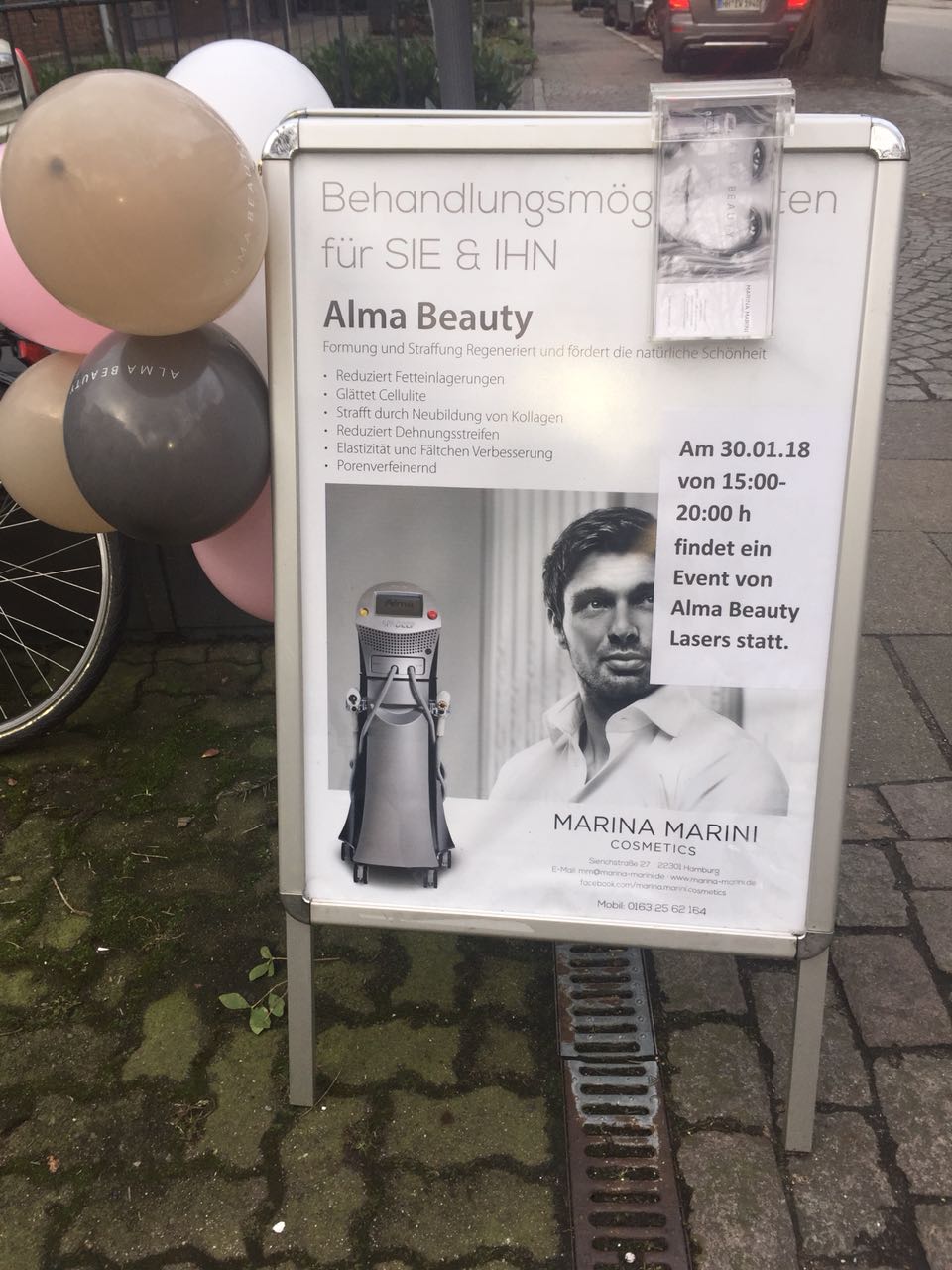 Marina Marini Cosmetics, Sierichstrasse 27 in Hamburg