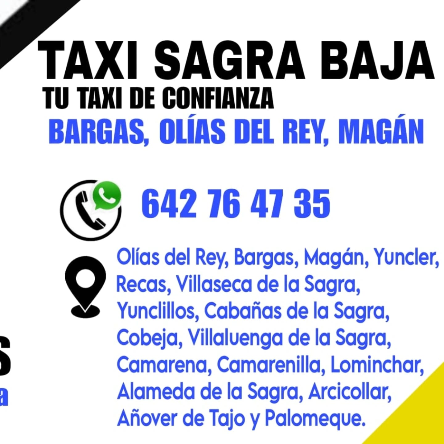 TAXI BARGAS 24H TAXI MAGÁN Logo