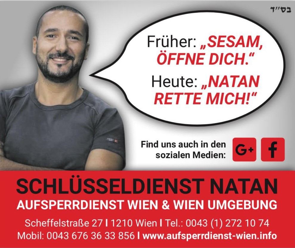 Aufsperrdienst Natan GmbH, Filiale: Scheffelstraße 27  Wien 1210 in Wien