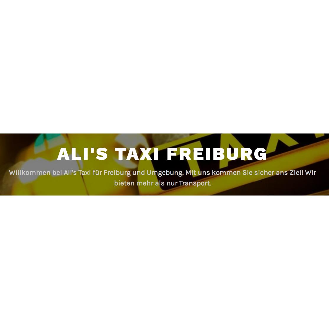 Logo Taxi Ali Freiburg