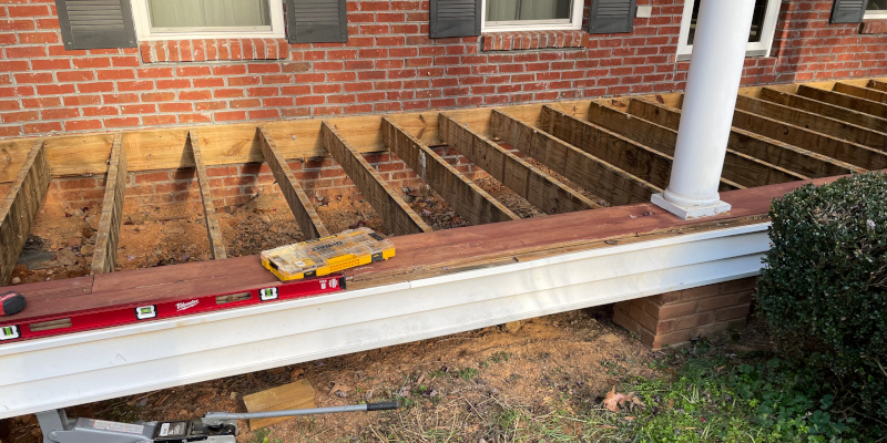 Rely on our experienced, detail-oriented contractors to create a custom deck for your home. 