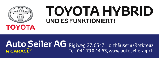 Auto Seiler AG, Rigiweg 27 in Holzhäusern