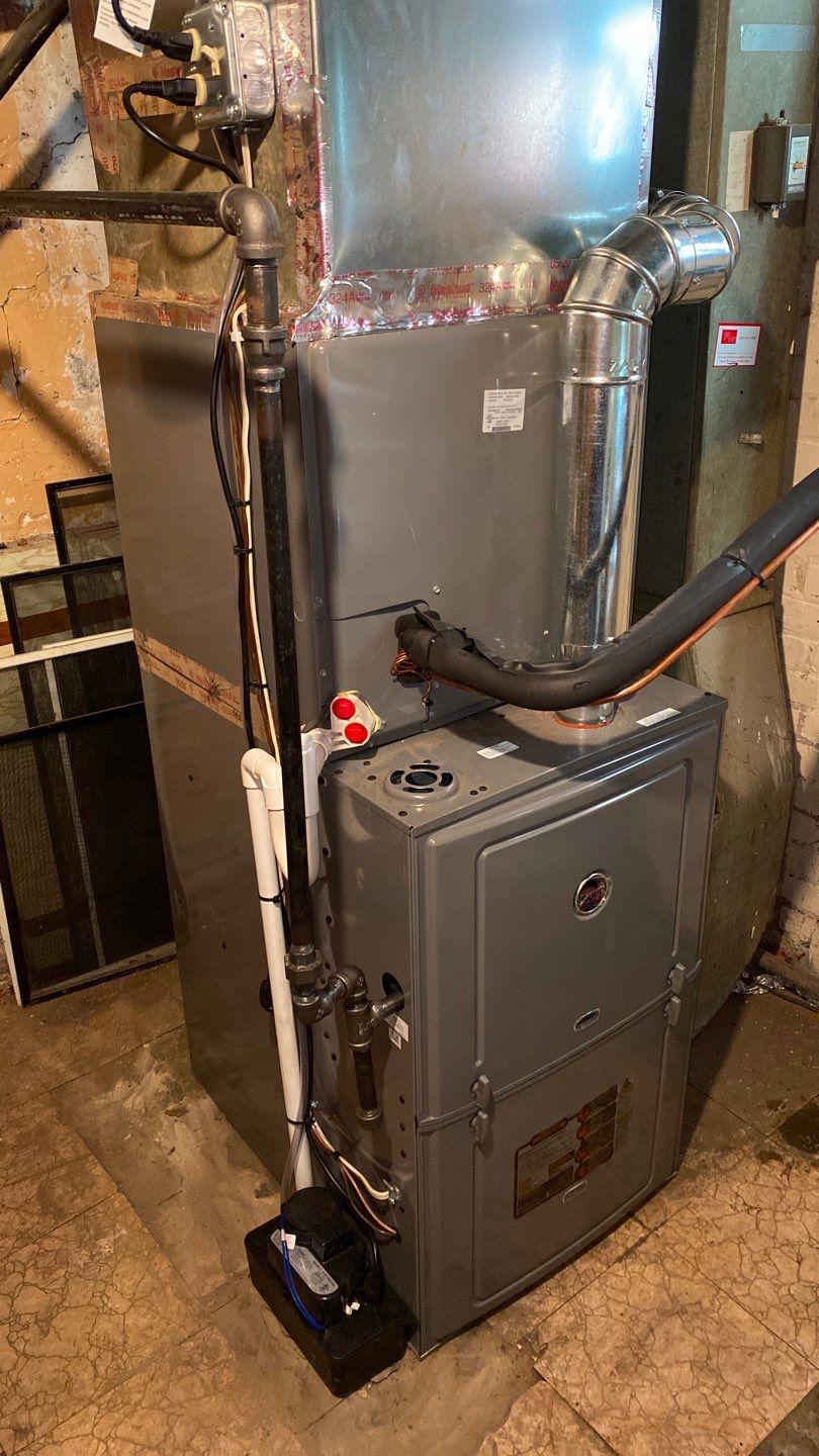 fry plumbing, heating, and cooling hvac unit