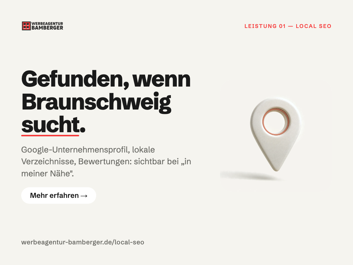 Bild 1 Werbeagentur Bamberger GmbH in Braunschweig
