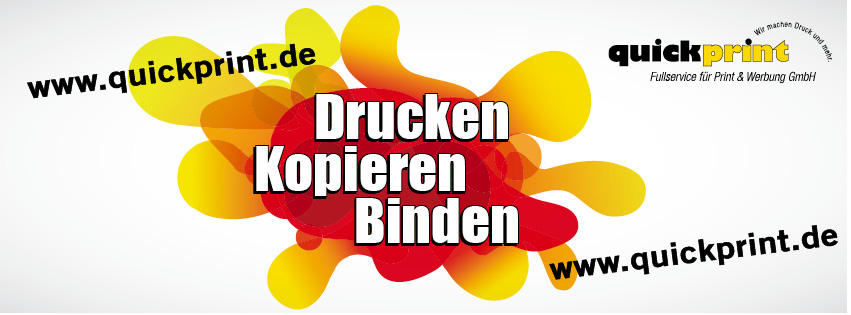 Bilder quickprint Full-Service für Print & Werbung GmbH