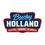 Bucky Holland Heating Cooling Plumbing Logo