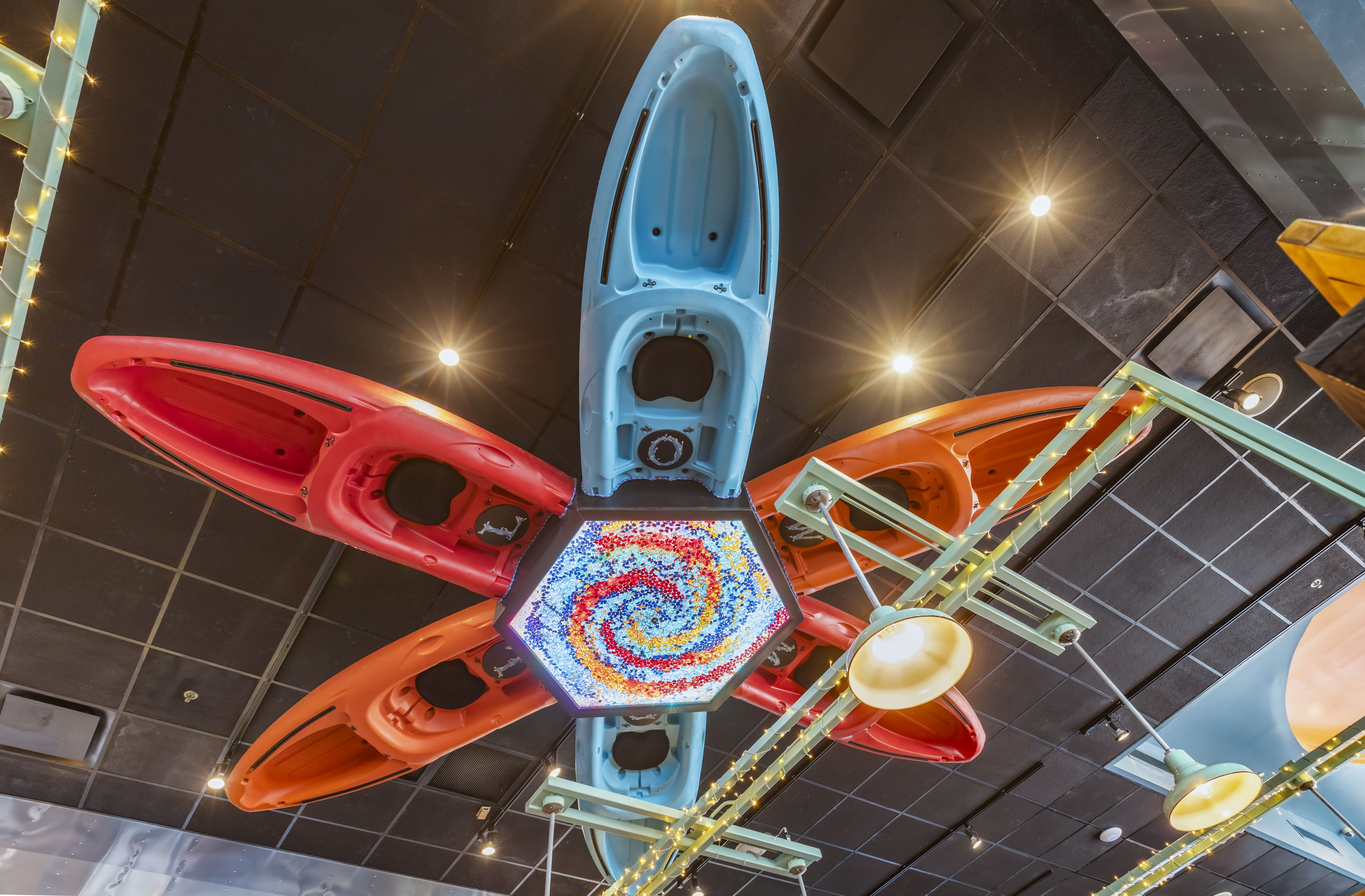 mellow mushroom acworth kayak art