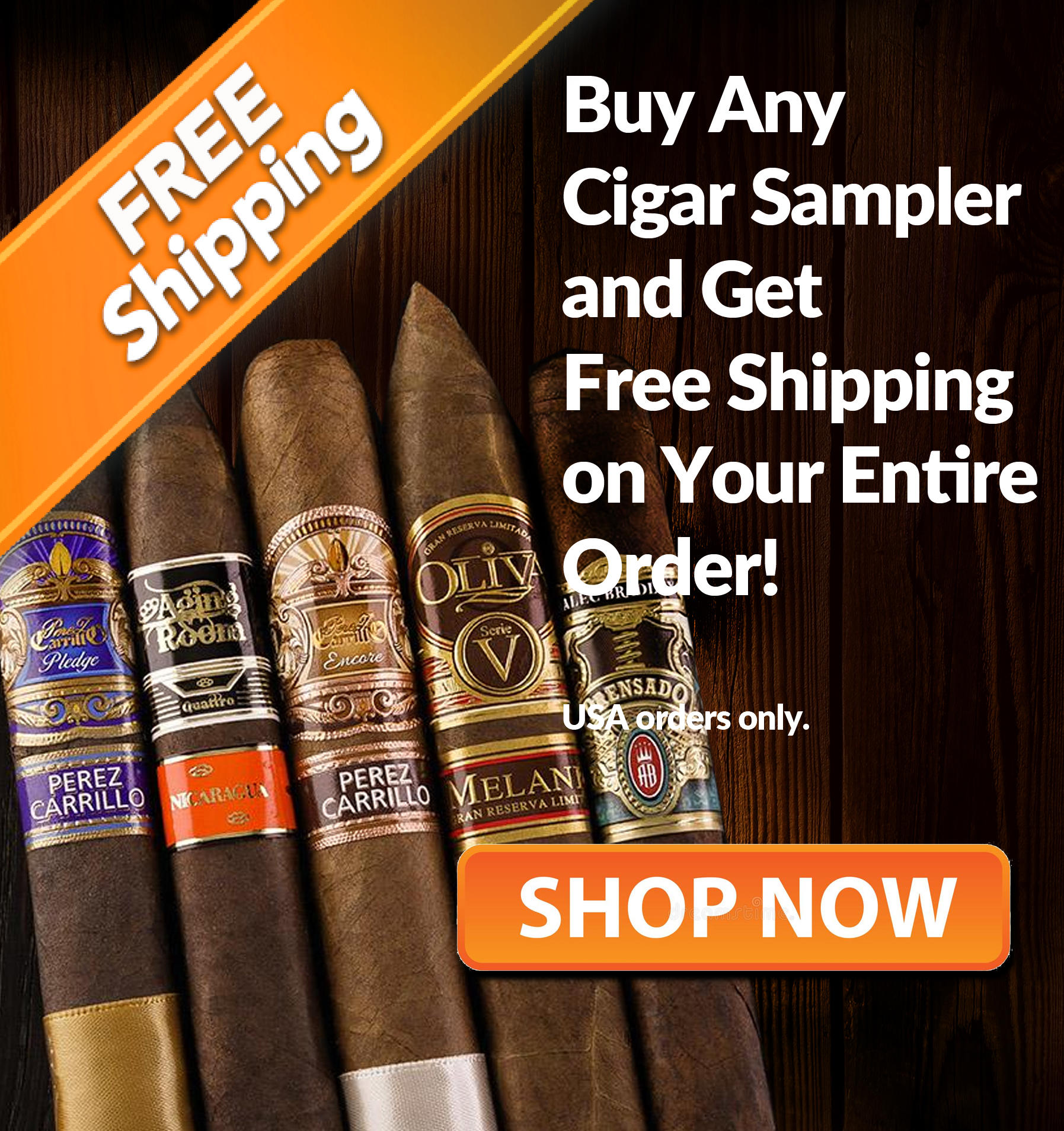 Cigar Sampler Pack Deals - FREE SHIPPING on your ENTIRE order when you buy any cigar sampler. USA orders only.
Sample premium cigars from top brands with Cigar Place's Meet Your Maker (MYM) exclusive custom selections. Discounts below MSRP make MYM samplers an incredible value. When it comes to premium cigars, there are countless choices out there. Whether you're just starting out in your foray into fine sticks, or you've been in the trenches for a long time, it can be a challenge to find that perfect smoke. At Cigar Place, we've made that process easy and affordable with our in-house samplers!