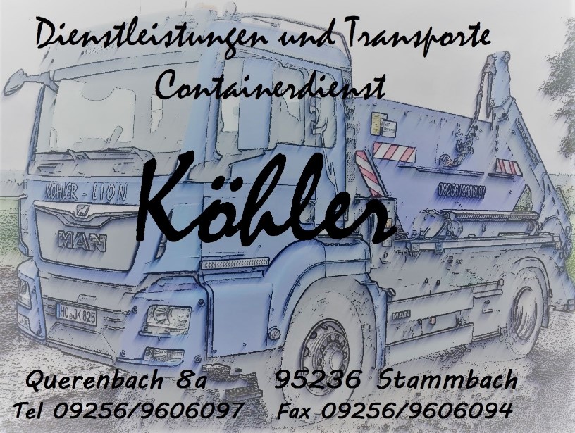 Bilder Köhler Jörg Dienstleistungen und Transporte