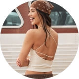 woman wearing tank top