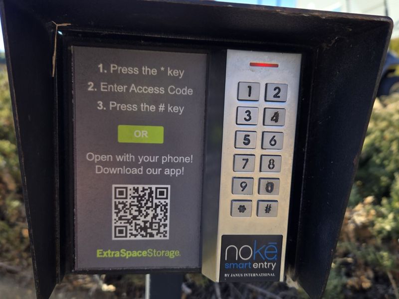 Keypad - Extra Space Storage at 2403 Plank Rd, Fredericksburg, VA 22401