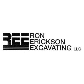 Ron Erickson Excavating Logo