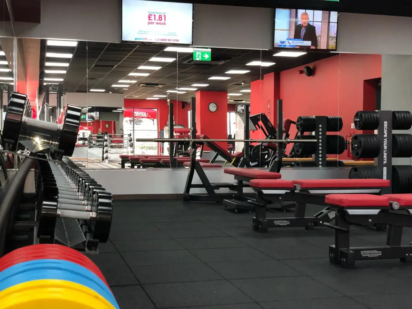 Free Weights Area