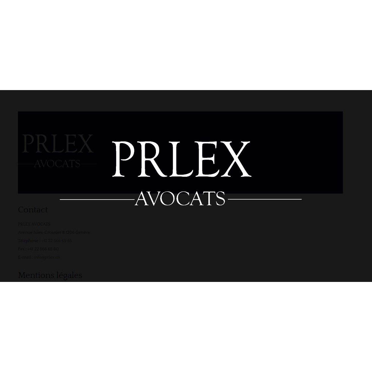 PRLEX AVOCATS Logo