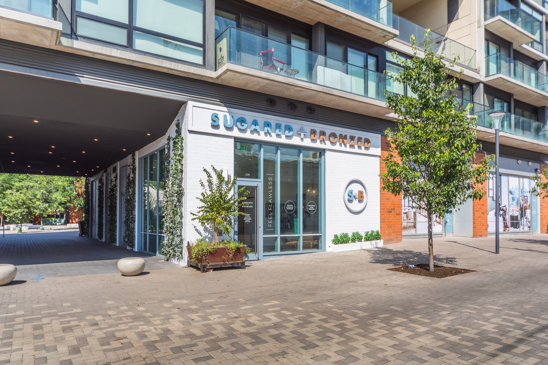 SUGARED + BRONZED Northern Liberties Storefront