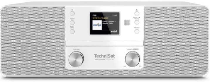 TechniSat DigitRadio 370 CD IR weiss - Fernseh Fessler München