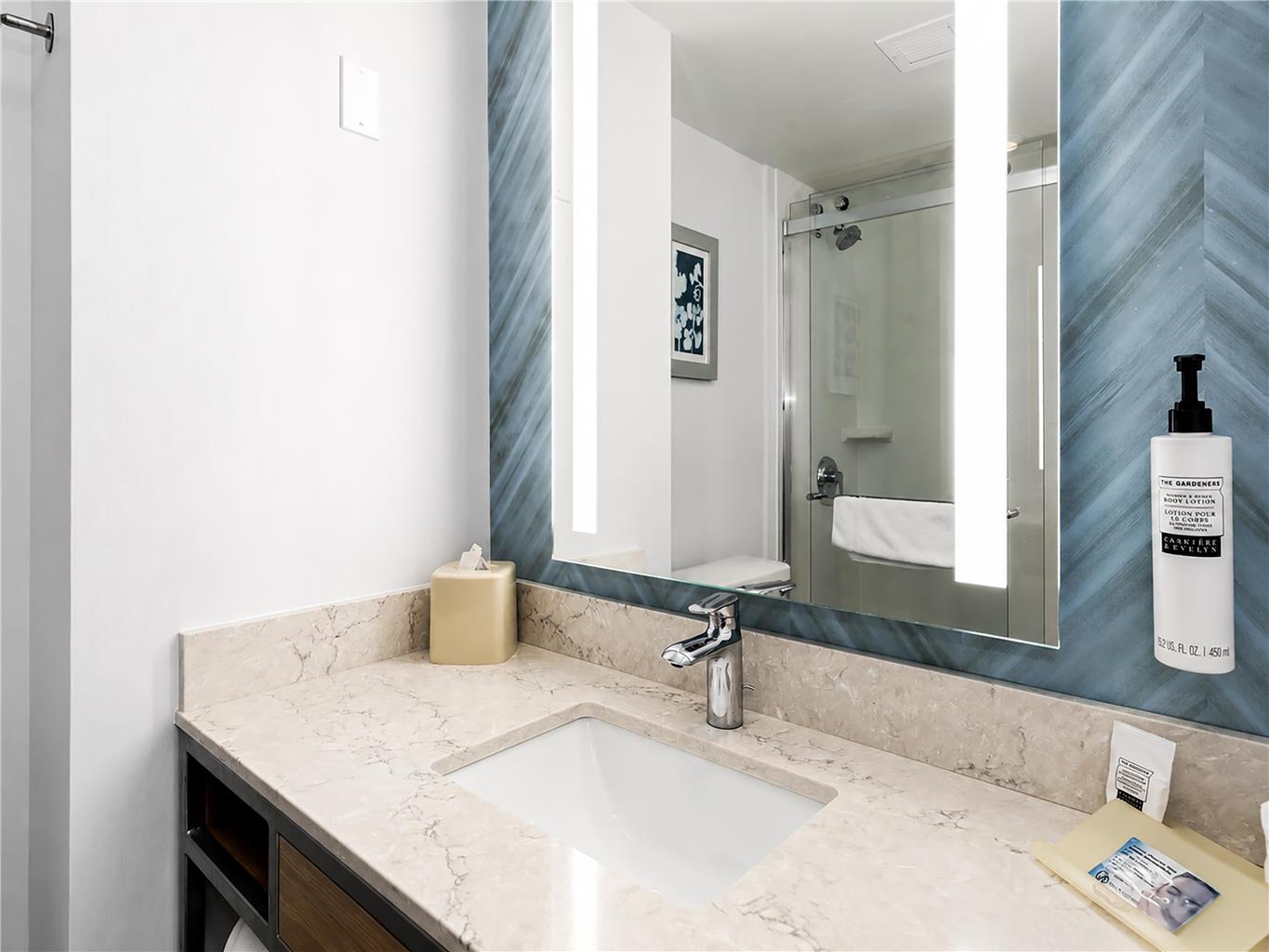 Guest room bath