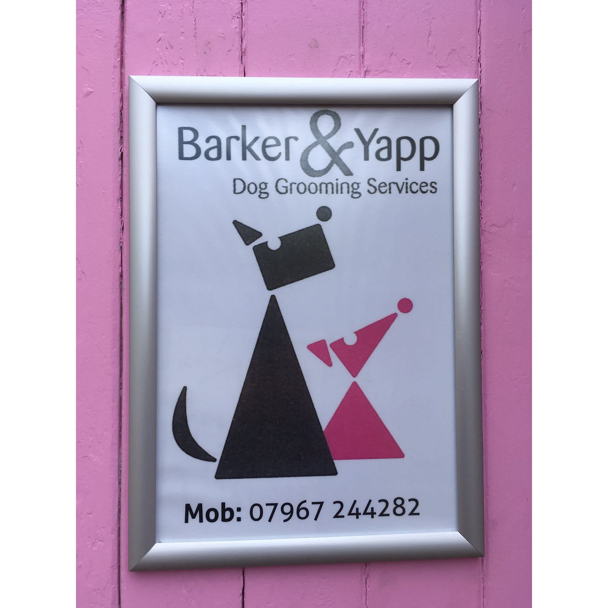 Barker & Yapp Dog Grooming Lewes Logo