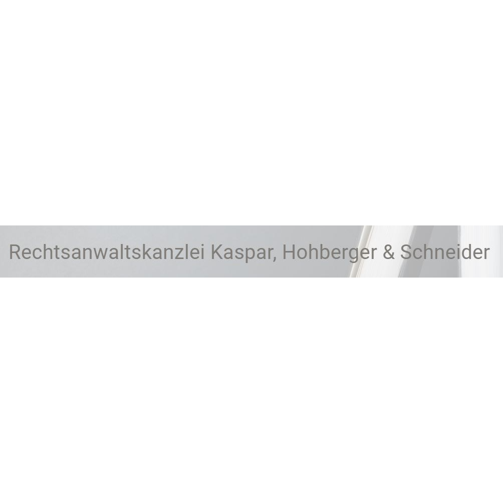 Rechtsanwälte Kaspar, Hohberger, Schneider Logo